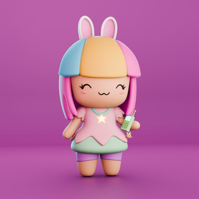 do 3d character modeling