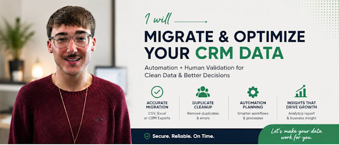 migrate your CRM with automation and human quality assurance