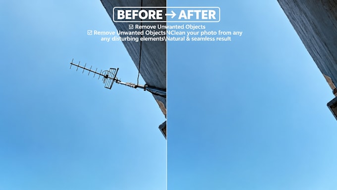 remove unwanted objects from your photos
