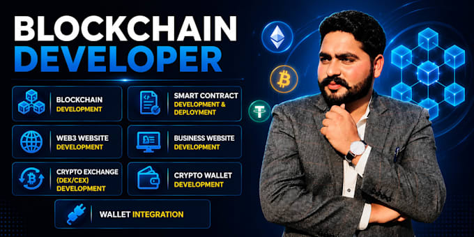 blockchain developer web3 smart contract and exchange development