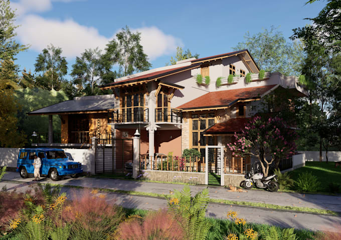 help architects and interior designers to create 3d model and realistic renders