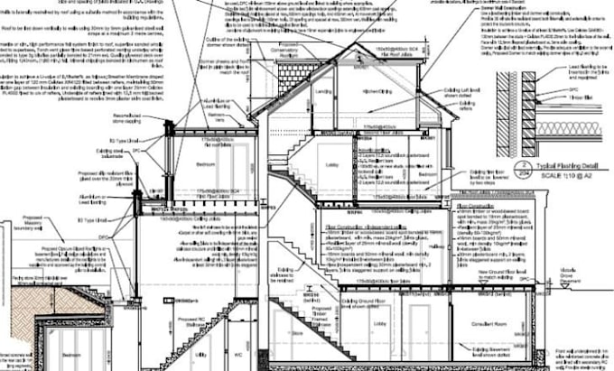 draw structural drawings and civil calculations for UK building regulations