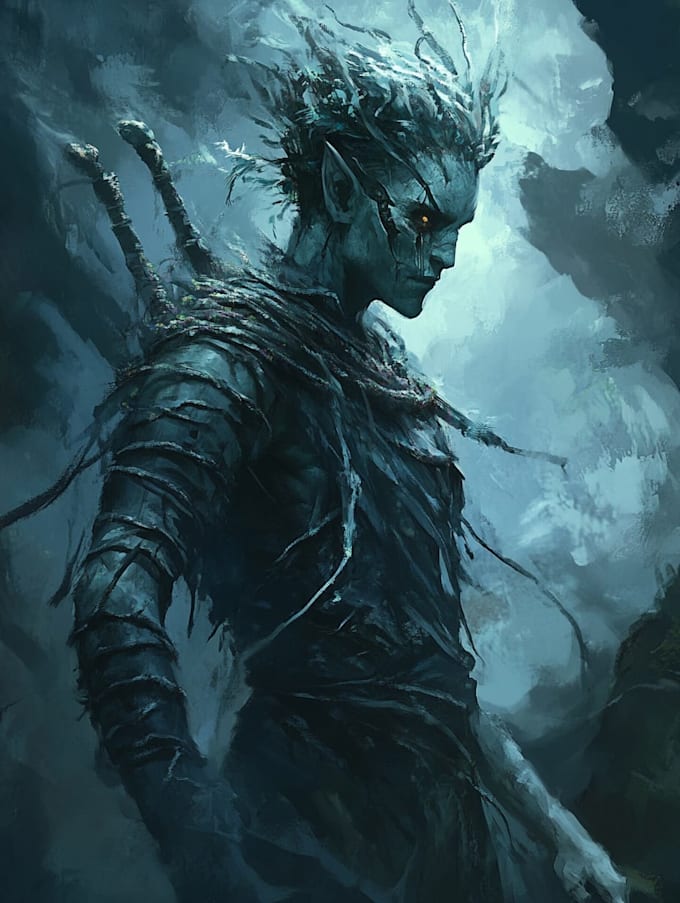 create a horror character