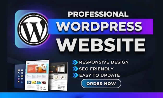 create wordpress website, business website, build website and redesign website
