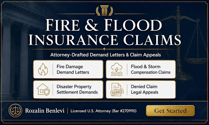 draft a powerful fire damage insurance claim demand letter