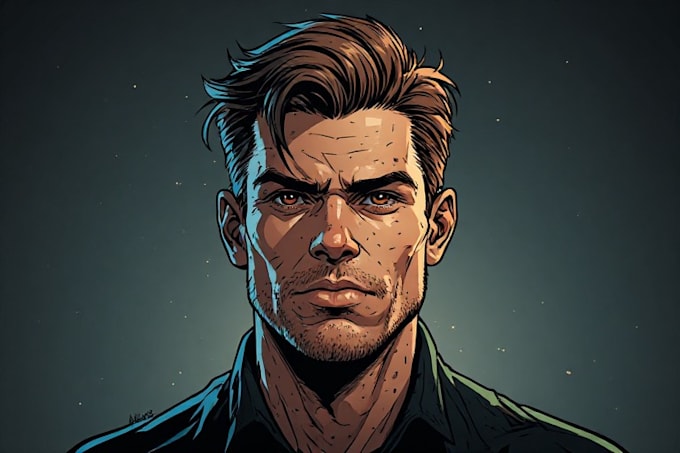 character design in comic style