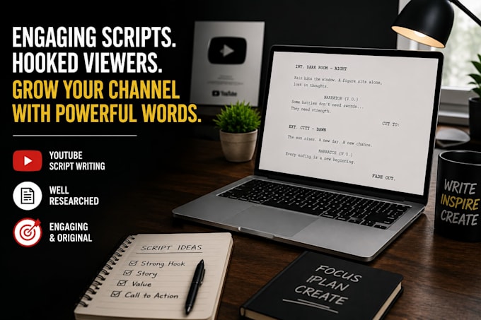 write engaging youtube scripts