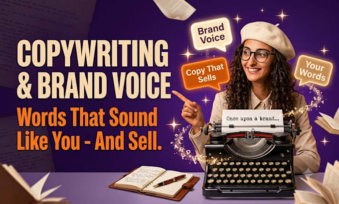 write compelling copy and develop your brand voice