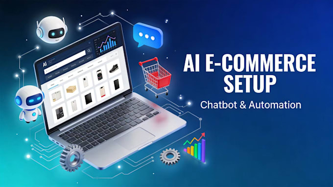 set up ai ecommerce store with chatbot