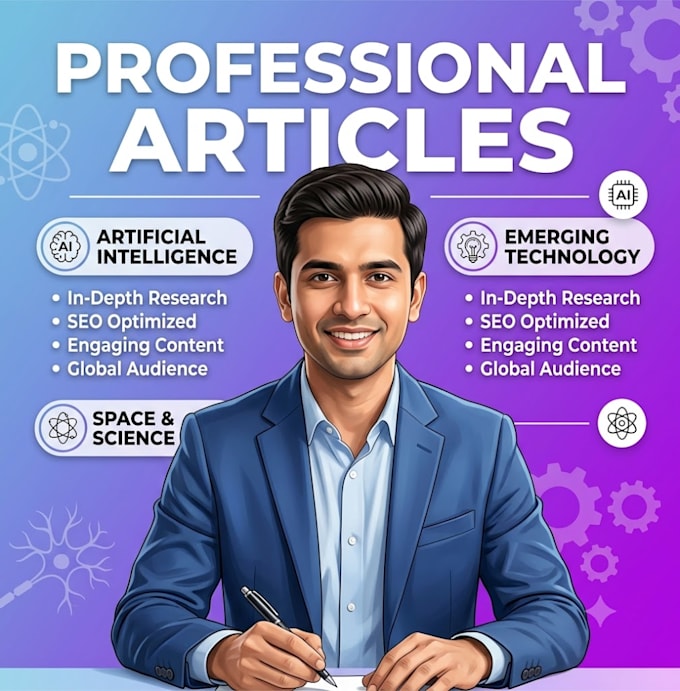 be your ai article writer, technology and science blog post writer