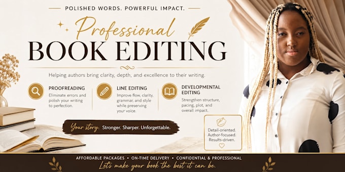 edit a book for you