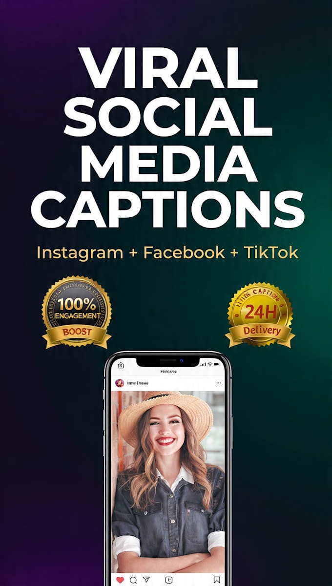 write engaging instagram captions and facebook posts