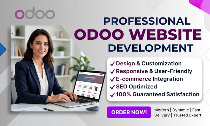 design odoo website and build odoo ecommerce store