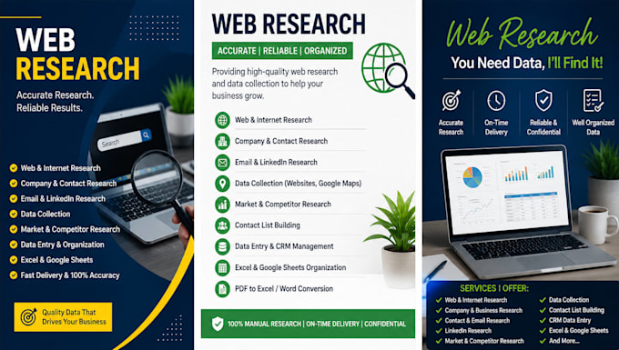 be your trusted web research and data collection expert