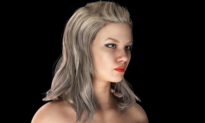 create custom 3d realistic avatar for vrchat vseeface warudo facetrack streaming