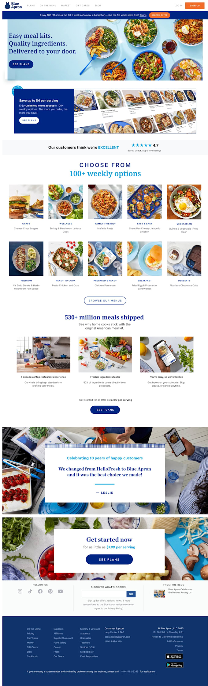 build a modern responsive react or nextjs landing webpage