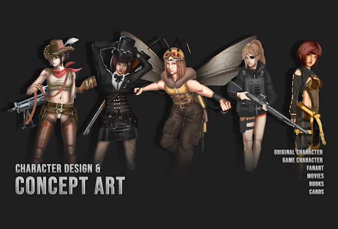 design characters for games