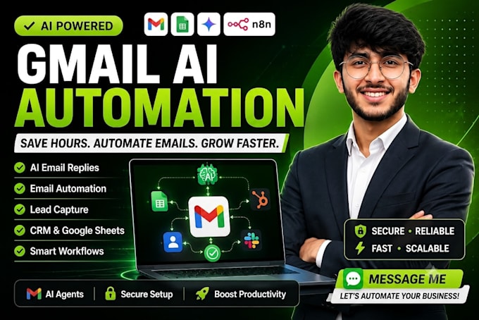 build gmail ai automation, ai email assistant and email workflows