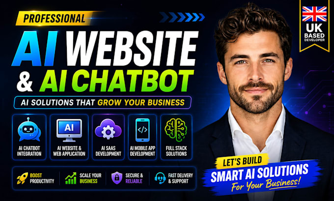 do ai website development, full stack website, full stack ai software