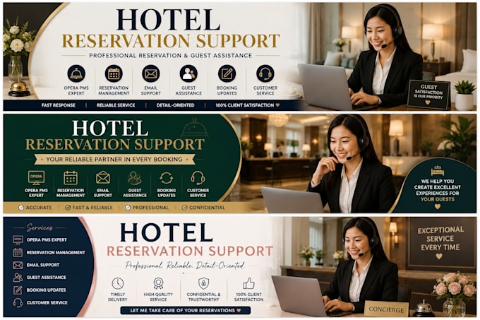 manage hotel reservations and booking support