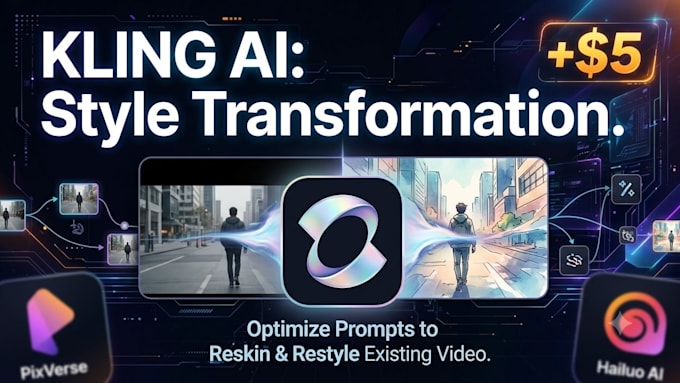 write cinematic pixverse and hailuo ai prompts for viral videos