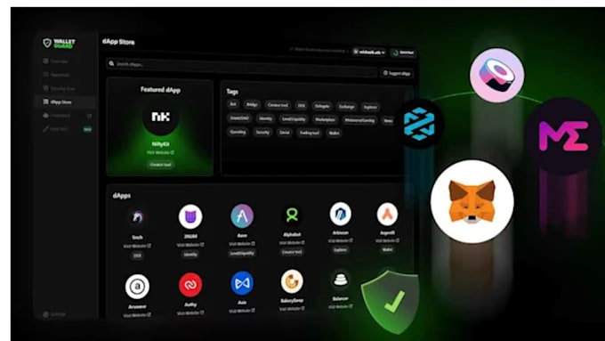 do a secure web3 dapp, defi platform, uniswap dex, solana or evm block app
