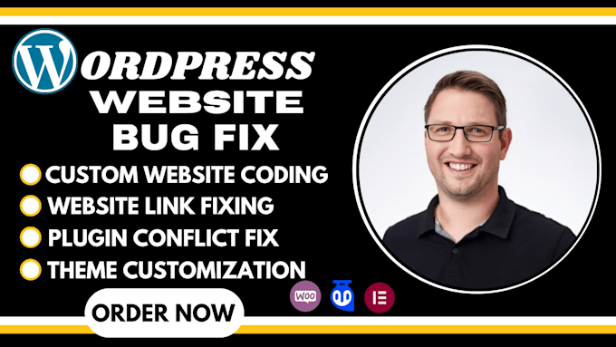 fix wordpress bugs, errors and technical issues