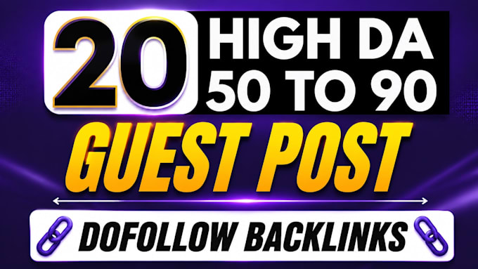publish guest post with dofollow backlink on high da guest post sites