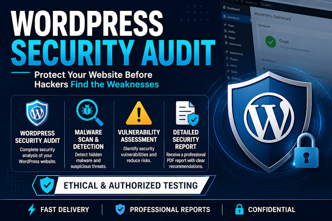 perform professional wordpress website security audit and malware scan