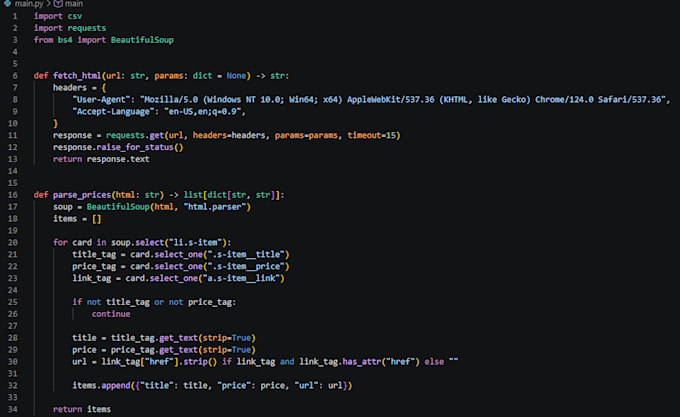 build a custom web scraper for data scraping and mining