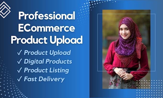 manage e commerce product catalog, upload items, and design listing graphics