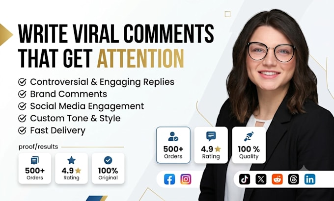 write controversial comments for your post brand