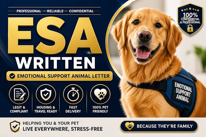 professionally write your esa claim and supporting documents