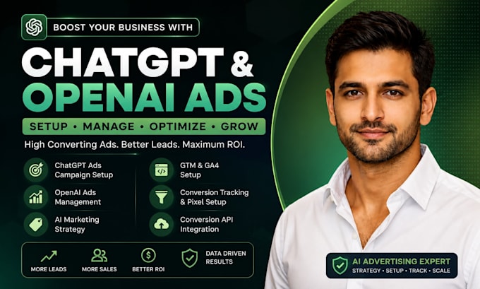 setup and manage chatgpt openai ads with conversion tracking