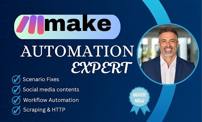 build, fix, and optimize makecom automation workflows