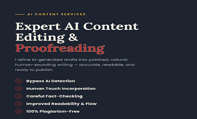 humanize ai content, rewrite, edit and remove ai detection