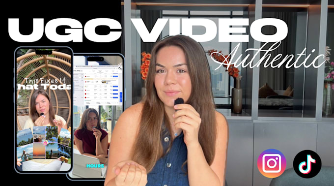 create converting ugc video for tech, ai product or saas