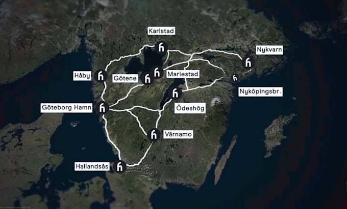 create travel route map animation, documentary map like vox or johnny harris