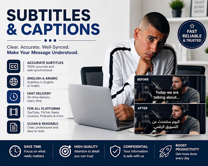 add  subtitles and captions to your video