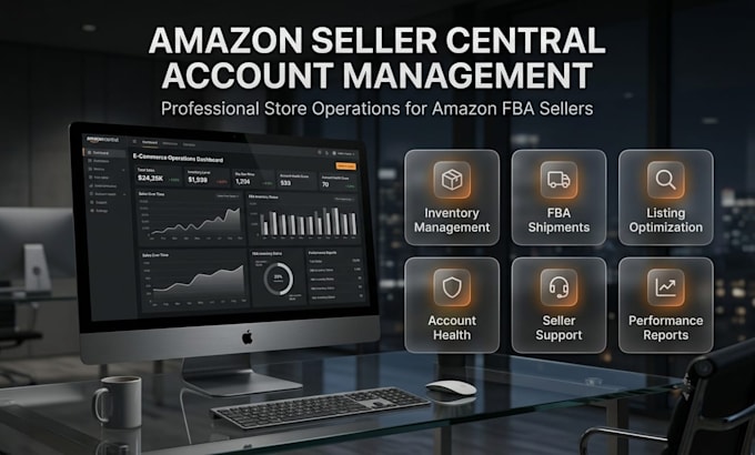 be your amazon wholesale fba account manager