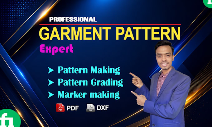 create professional garment patterns with dxf files