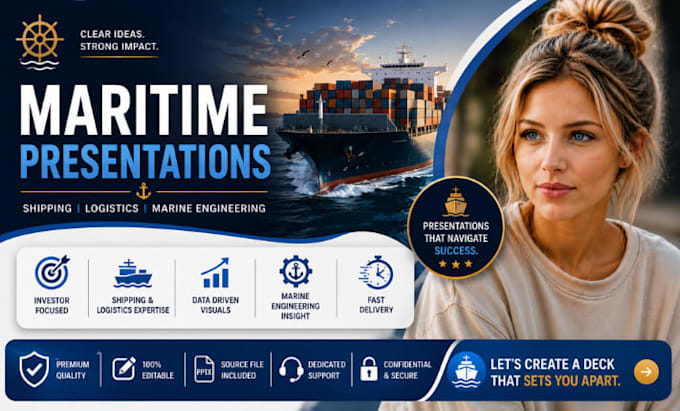 maritime presentation shipping logistics presentation marine engineering expert