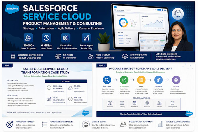 provide salesforce service cloud consulting