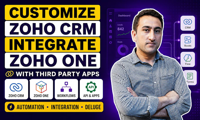 customize and integrate zoho CRM and zoho one