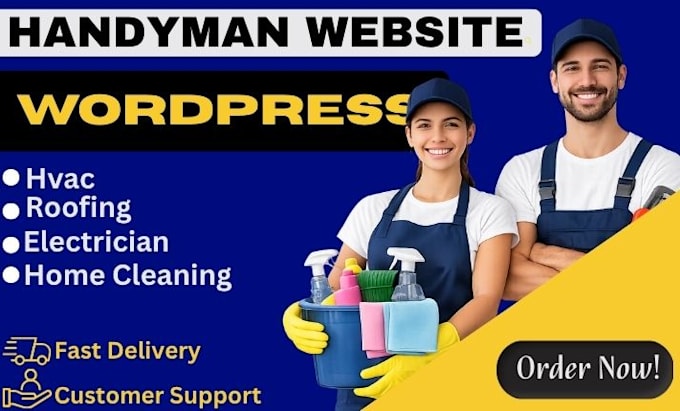 create wordpress handyman website wordpress hvac wp home cleaning website