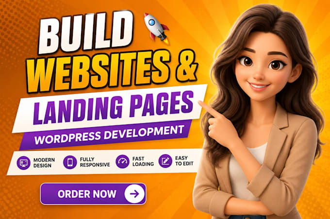 create a responsive wordpress landing page for your business
