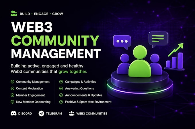manage your crypto, web3 or gaming community professionally