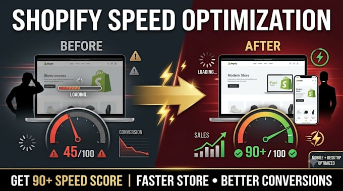 do shopify speed optimization and increase shopify speed