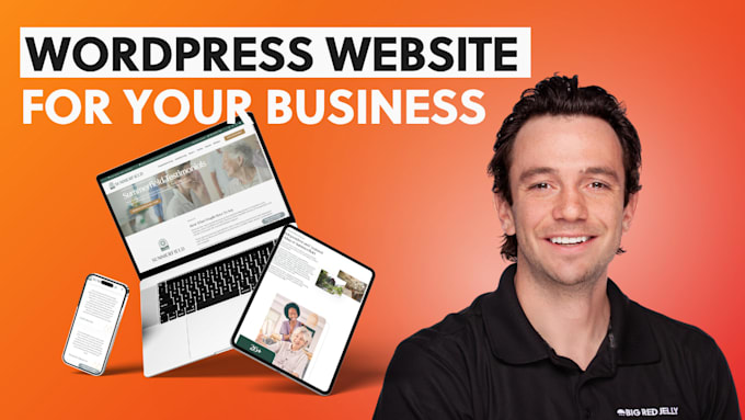 build a wordpress web design project for your business
