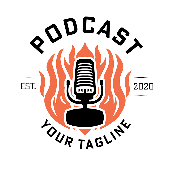 design excellent podcast logo